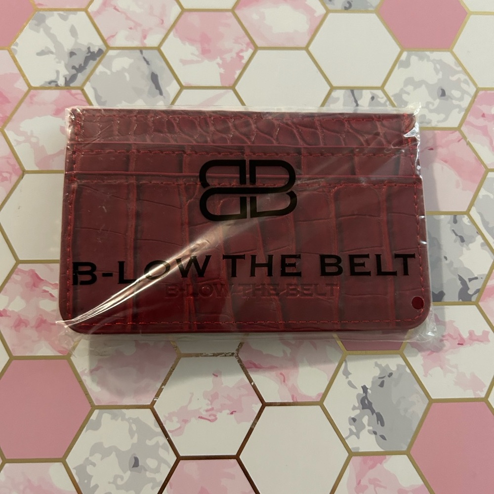 2/$15 Below the Belt - Croc Card Case
